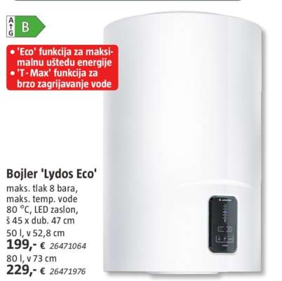 Bojler 'Lydos Eco'