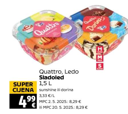 Quattro, Ledo Sladoled