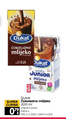 DUKAT Čokoladno mlijeko