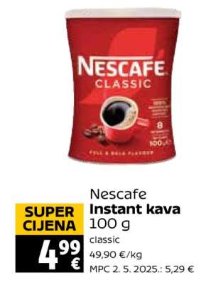 Nescafe Instant kava 100 g
