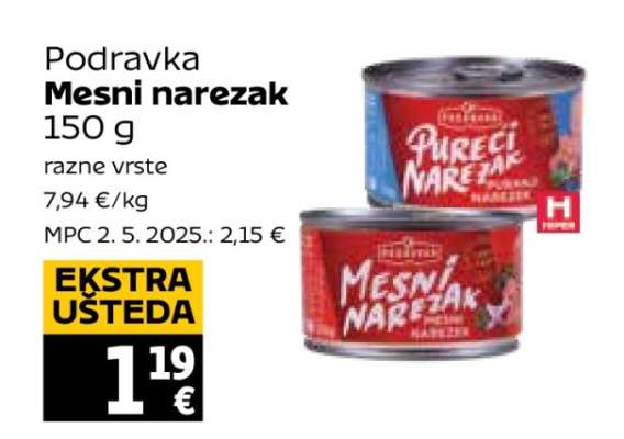 PODRAVKA Mesni narezak