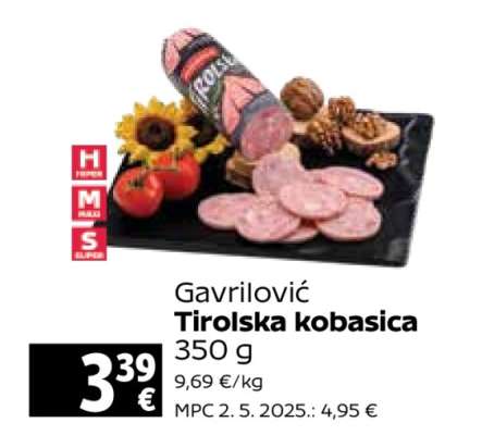 GAVRILOVIĆ Tirolska kobasica