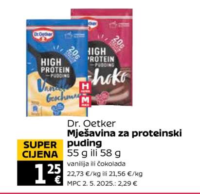 Dr. Oetker Mješavina za proteinski puding