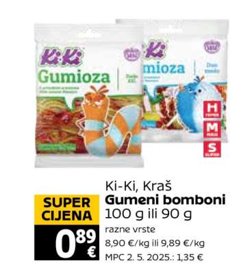 Ki-Ki, Kraš Gumeni bomboni
