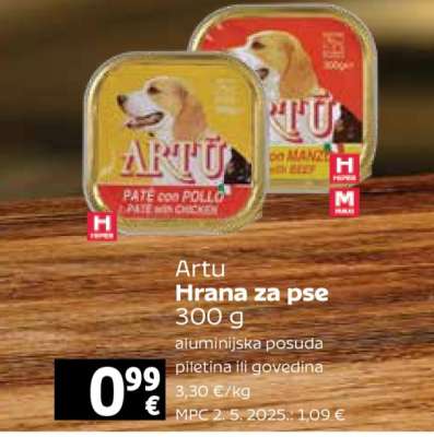Artu Hrana za pse
