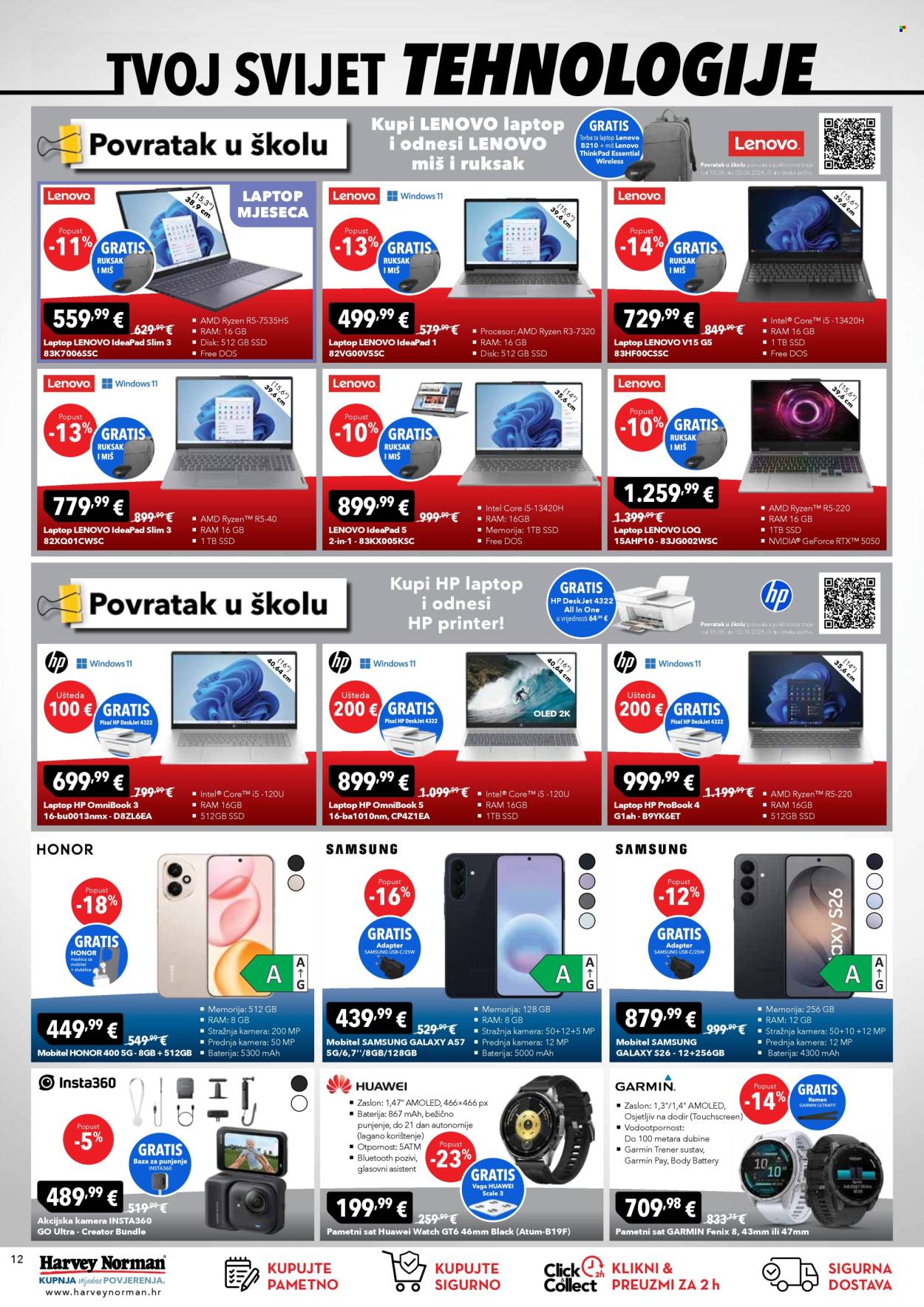 Harvey Norman katalog - 18.08.2026. - 02.09.2026. Stranica 12