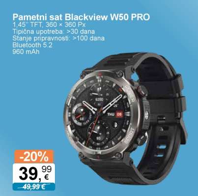 Pametni sat Blackview W50 PRO