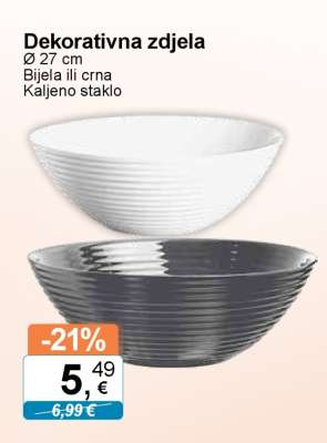 Dekorativna zdjela