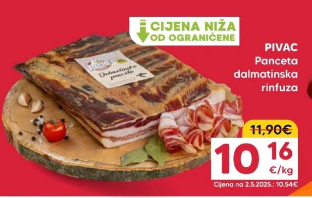 PIVAC Panceta dalmatinska rinfuza