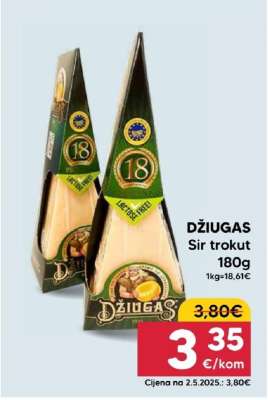 DŽIUGAS Sir trokut