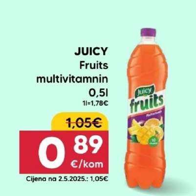 JUICY Fruits multivitamnin