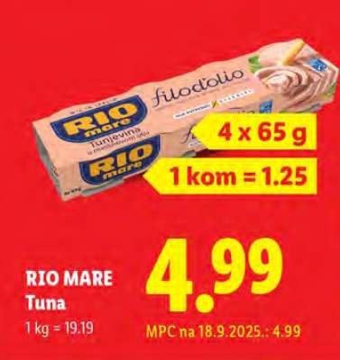 RIO MARE TUNA