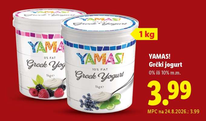 Yamas Grčki jogurt