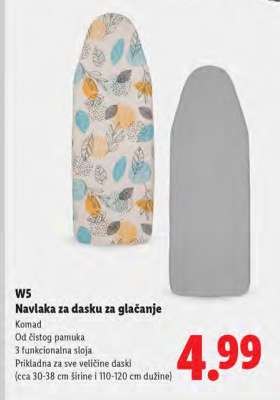 navlaka za dasku za glačanje