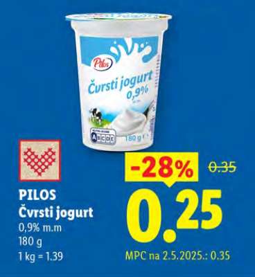 Pilos Čvrsti jogurt