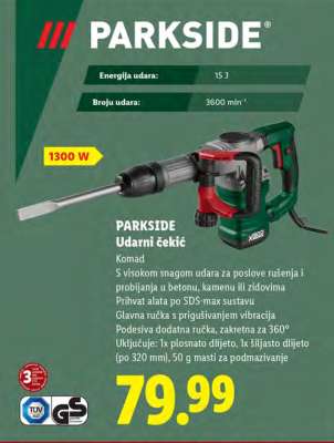 PARKSIDE? Udarni čekić