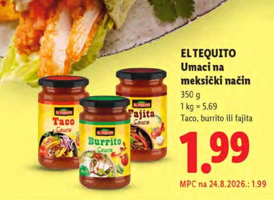 EL TEQUITO Umaci na meksički način