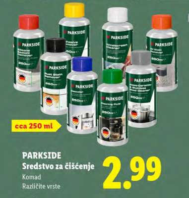 PARKSIDE Sredstvo za čišćenje