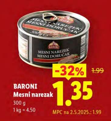 Baroni Mesni narezak