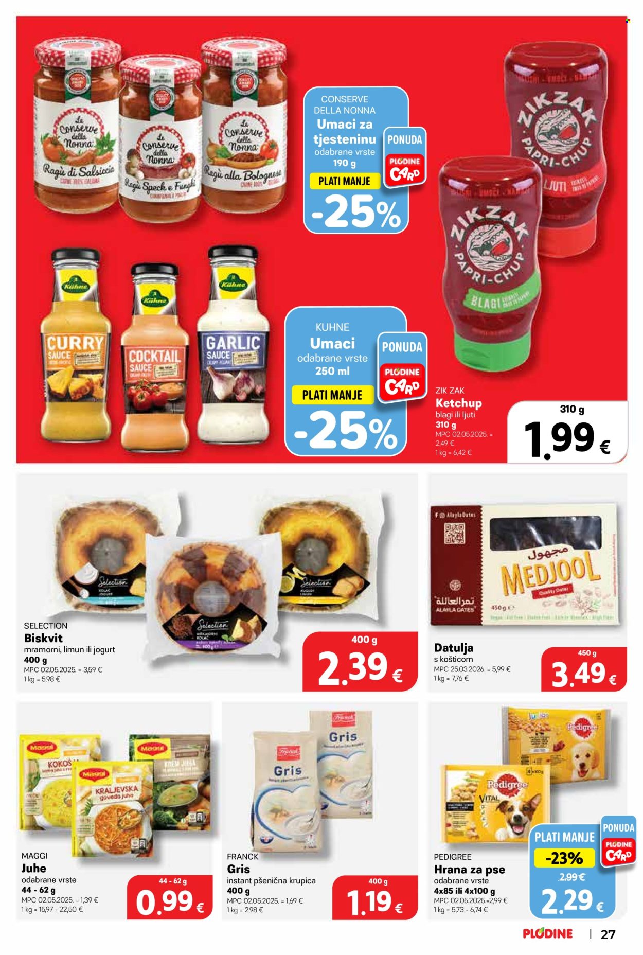 Plodine katalog - 26.08.2026. - 01.09.2026. Stranica 27