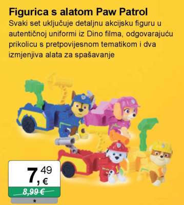 Figurica s alatom Paw Patrol