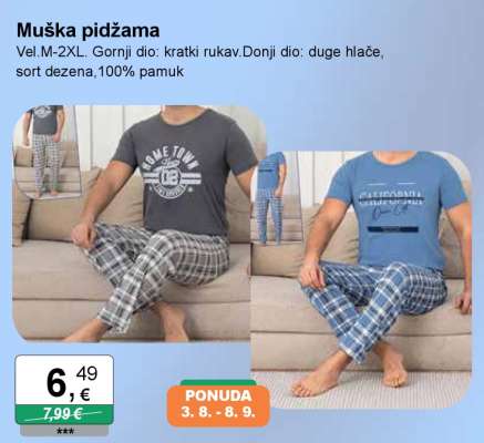 Muška pidžama