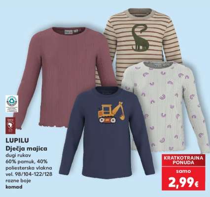 LUPILU Dječja majica