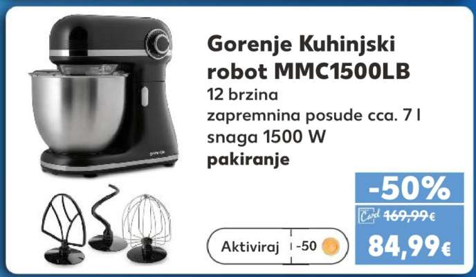 Gorenje Kuhinjski robot MMC1500LB