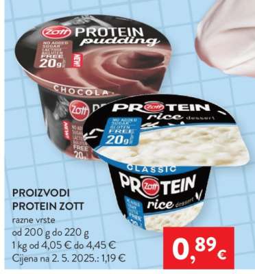 Proizvodi Protein Zott