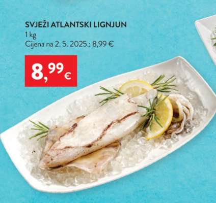 SVJEŽI ATLANTSKI LIGNJUN
