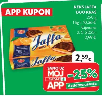 Keks Jaffa Duo Kraš