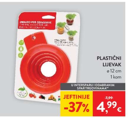 PLASTIČNI LIJEVAK