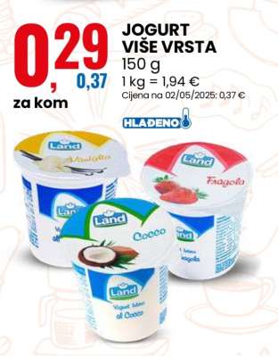 JOGURT VIŠE VRSTA