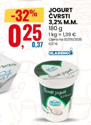 JOGURT ČVRSTI 3,2% M.M.
