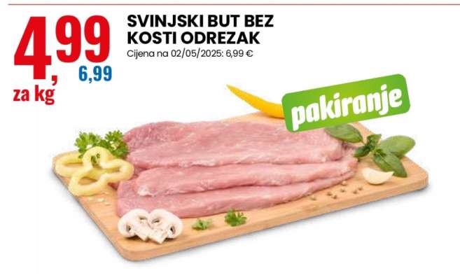 SVINJSKI BUT BEZ KOSTI ODREZAK