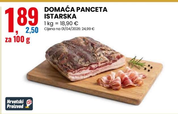 DOMAĆA PANCETA ISTARSKA