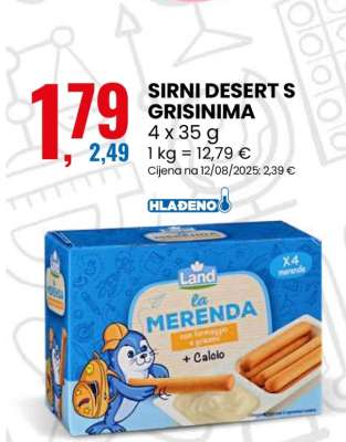 SIRNI DESERT S GRISINIMA