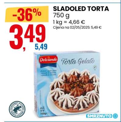 SLADOLED TORTA