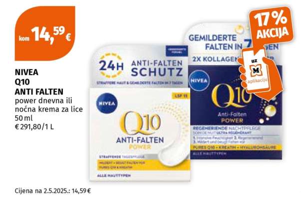 NIVEA Q10 ANTI FALTEN