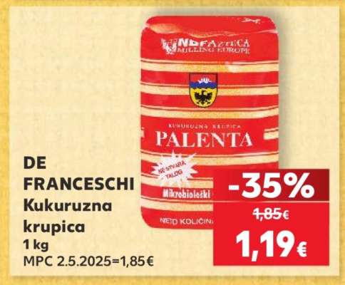DE FRANCESCHI Kukuruzna krupica 1 kg