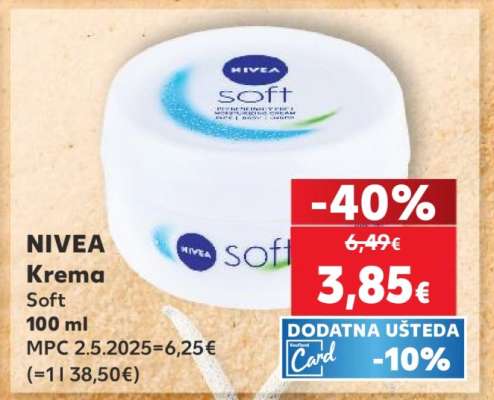 NIVEA Krema Soft 100 ml