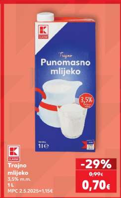 Trajno mlijeko