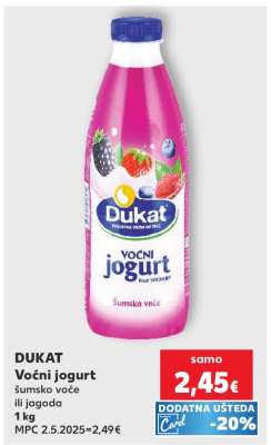 DUKAT Voćni jogurt