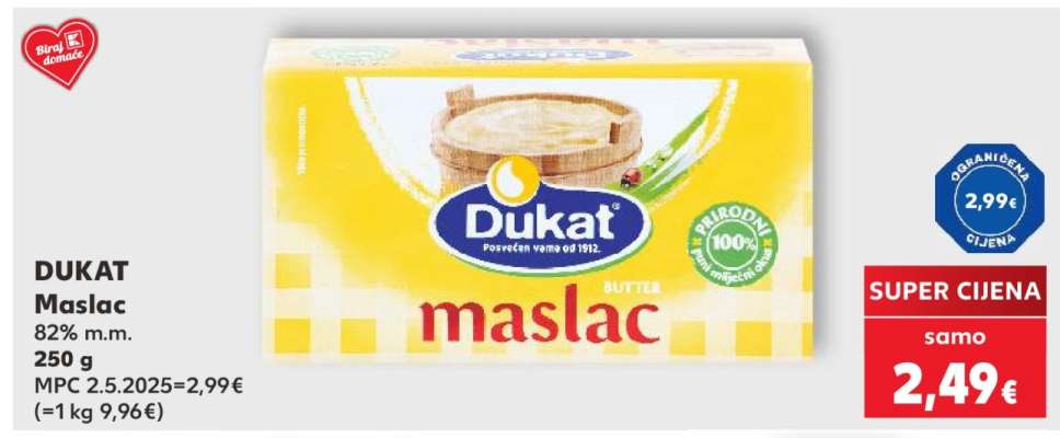 DUKAT Maslac
