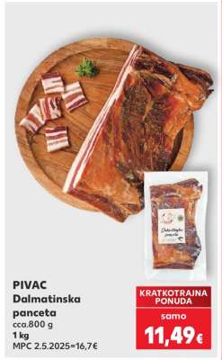 PIVAC DALMATINSKA PANCETA
