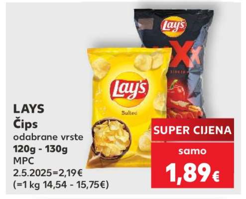 LAYS Čips