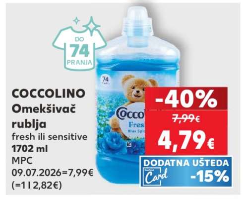 Coccolino Omekšivač rublja