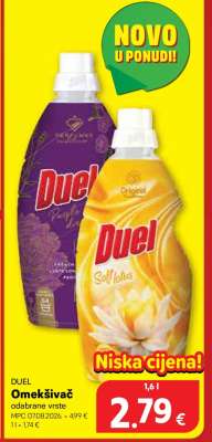 DUEL Omekšivač