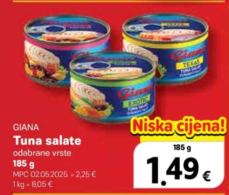GIANA Tuna salate