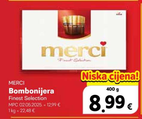 MERCI Bombonijera